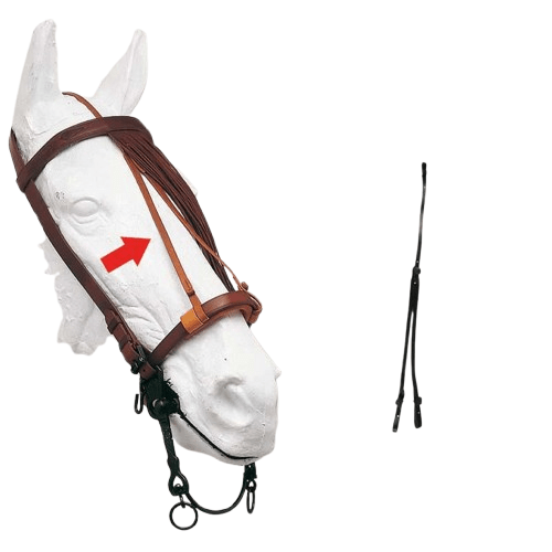 CORREA ALZA MUSEROLA VAQUERA - Tienda Hípica Online | D’Hispania ®