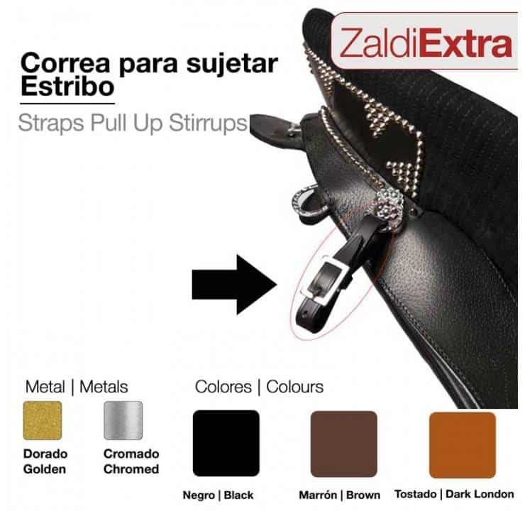 CORREA SUJETAR ESTRIBO ZALDI EXTRA - Tienda Hípica Online | D’Hispania ®