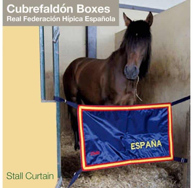 CUBREFALDÓN BOXES REAL FEDERACIÓN HÍPICA ESPAÑOLA - Tienda Hípica Online | D’Hispania ®