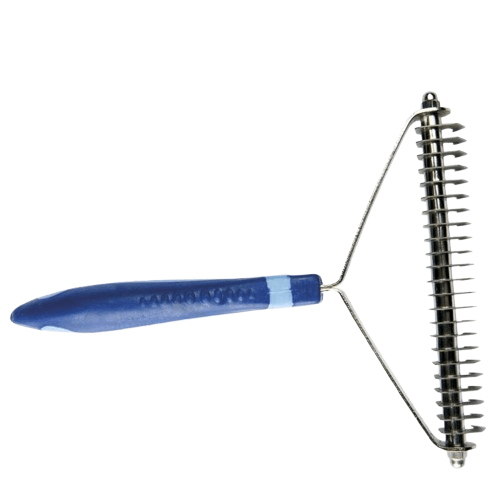 CUCHILLA ENTRESACAR CRINES 30-DIENTES 838 AZUL - Tienda Hípica Online | D’Hispania ®