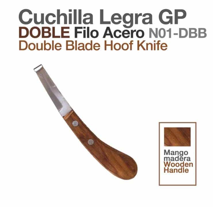 CUCHILLA LEGRA GP DOBLE FILO ACERO N01-DBB - Tienda Hípica Online | D’Hispania ®
