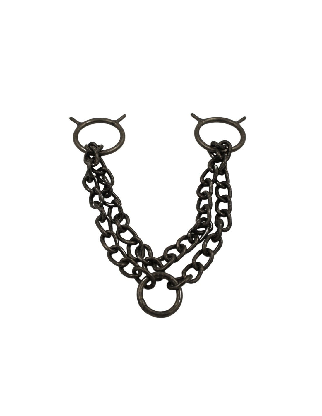 Cadena Presentación 3 Anillas Pavonado - Tienda Hípica Online | D’Hispania ®