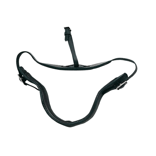 Collar Aire Cuero Forrado 2713 - Evita Tragar Aire Hebillas Cromadas - Tienda Hípica Online | D’Hispania ®