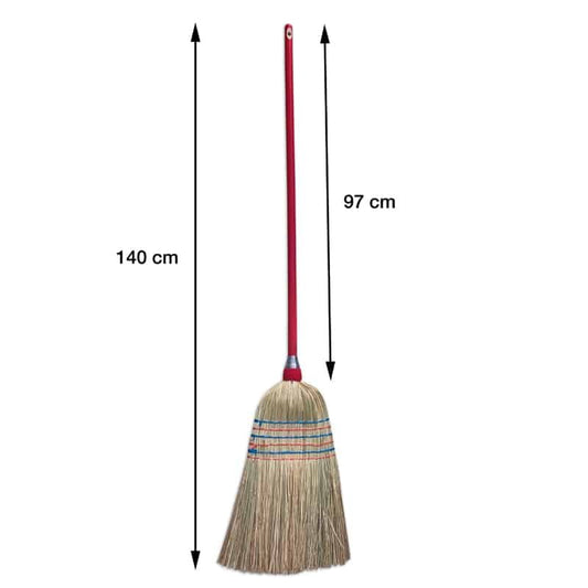 ESCOBON PAJA DE ARROZ CALIDAD SUPERIOR - Tienda Hípica Online | D’Hispania ®