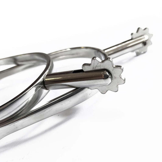 ESPUELA EQUESTRIAN INOX Z445 GALLO 4cm R/ESTRELLA - Tienda Hípica Online | D’Hispania ®