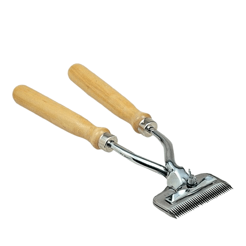ESQUILADORA MANUAL 33 PÚAS MANGO MADERA - Tienda Hípica Online | D’Hispania ®