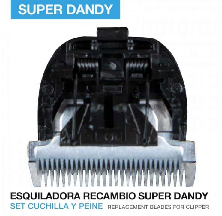 ESQUILADORA RECAMBIO CUCHILLA SET CUCHILLA Y PEINE SUPER DANDY - Tienda Hípica Online | D’Hispania ®