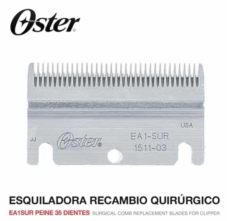 ESQUILADORA RECAMBIO PEINE QUIRÚRGICO EA1SUR - Tienda Hípica Online | D’Hispania ®