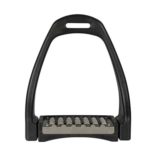 ESTRIBO INGLÉS FIBRA GRAND PRIX AJUSTABLE AC-611 NEGRO - Tienda Hípica Online | D’Hispania ®