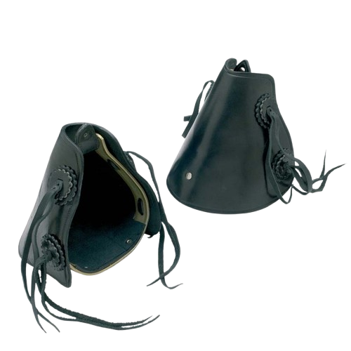 ESTRIBO WESTERN TEJANO CUERO CON FALDÓN - Tienda Hípica Online | D’Hispania ®