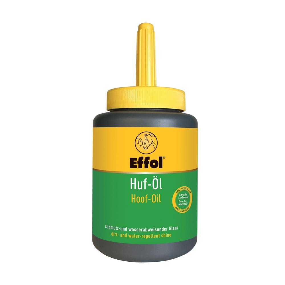 Effol Aceite Cascos Hufol con Brocha 475ml - Lanolina y Aceite Laurel - Tienda Hípica Online | D’Hispania ®