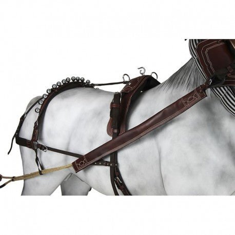 Enganche Calesero Nylon-Cuero - Tienda Hípica Online | D’Hispania ®