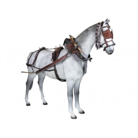 Enganche Calesero Nylon-Cuero - Tienda Hípica Online | D’Hispania ®