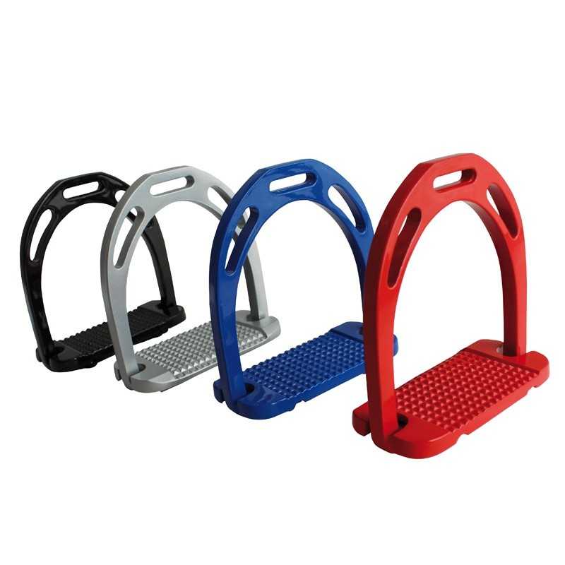 Estribo Aluminio Inglés 12cm - Ligero Colores Brillantes - Tienda Hípica Online | D’Hispania ®