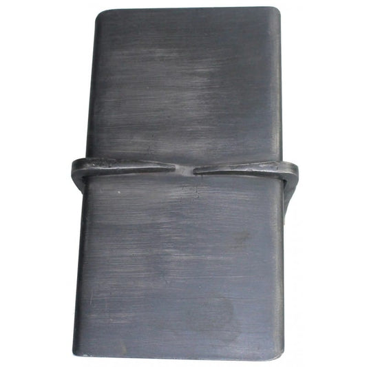 Estribo Vaquero Fragua Acero Inoxidable Pavonado (Par) - Tienda Hípica Online | D’Hispania ®