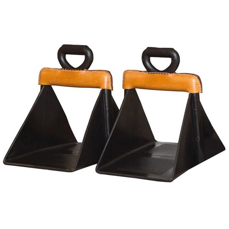 Estribo Vaquero Nylon Forrado 13x22 Económico - Ligero Resistente - Tienda Hípica Online | D’Hispania ®