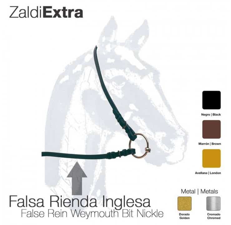 FALSARIENDA INGLESA ZALDI EXTRA - Tienda Hípica Online | D’Hispania ®
