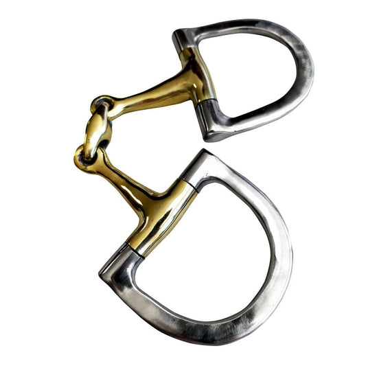 FILETE D INOX EMBOCADURA 3 PIEZAS BBI-5114 - Tienda Hípica Online | D’Hispania ®