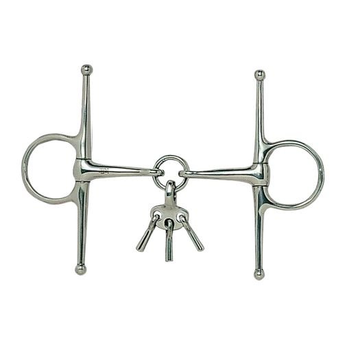 FILETE PALILLOS CON LÁGRIMAS INOX 21535 12.5cm - Tienda Hípica Online | D’Hispania ®