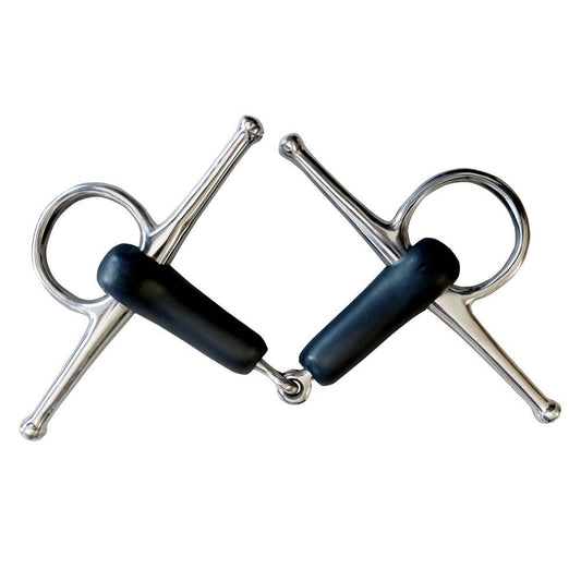 FILETE PALILLOS GOMA INOX 215381R 12.5cm - Tienda Hípica Online | D’Hispania ®