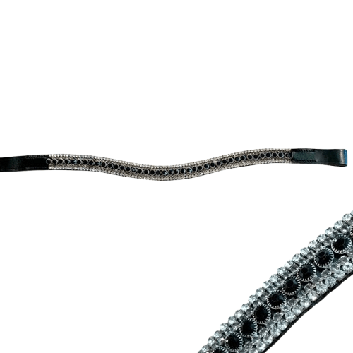 FRONTALERA INGLESA CRISTAL FI-3035 - Tienda Hípica Online | D’Hispania ®