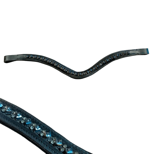 FRONTALERA INGLESA CRISTAL FI-3050 - Tienda Hípica Online | D’Hispania ®