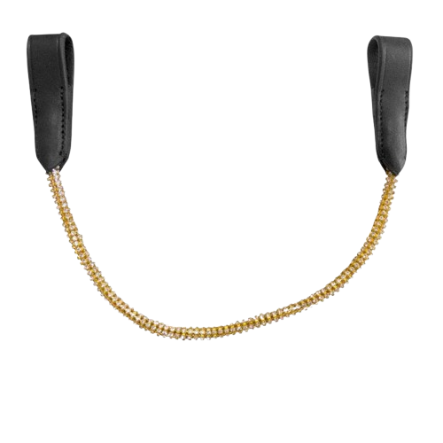 FRONTALERA INGLESA DIAMANTES 12114 NEGRO - Tienda Hípica Online | D’Hispania ®