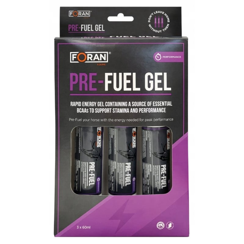 Foran Pre-Fuel Gel Triple Pack - Suplemento Energético Competición - Tienda Hípica Online | D’Hispania ®