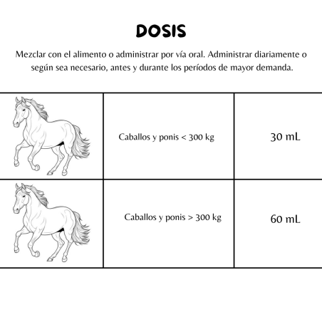 Foran Pre-Fuel Liquid 1L - Suplemento Energético Vitaminas B y E - Tienda Hípica Online | D’Hispania ®