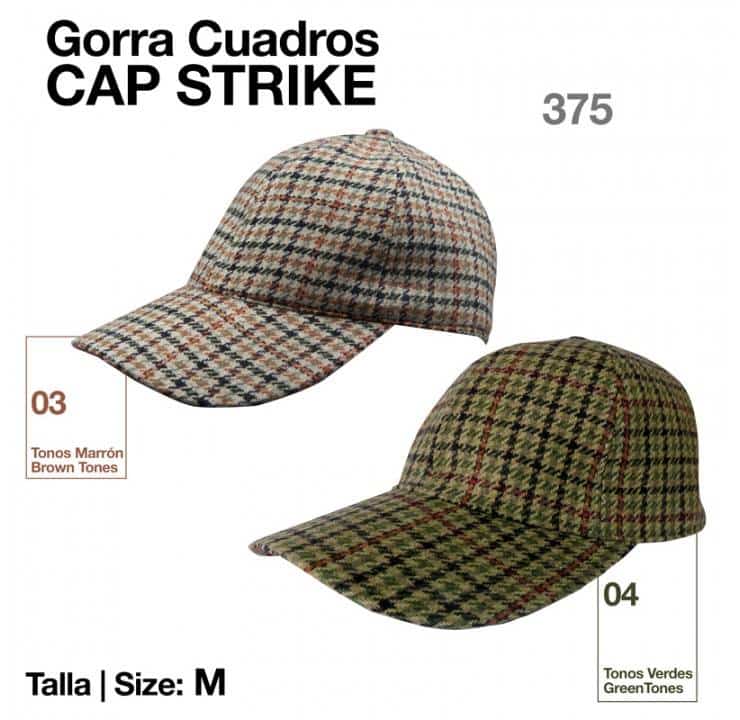 GORRA CAP STRIKE CUADRO t.M - Tienda Hípica Online | D’Hispania ®