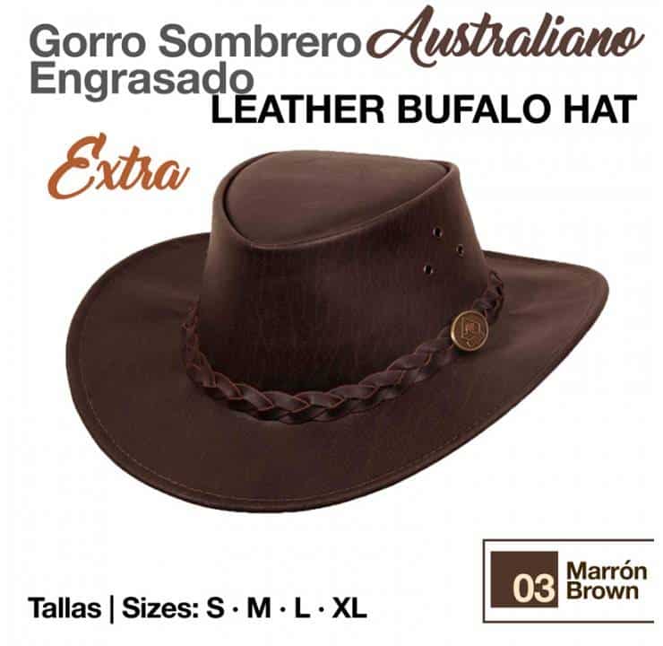 GORRO SOMBRERO AUSTRALIANO ENGRASADO EXTRA - Tienda Hípica Online | D’Hispania ®