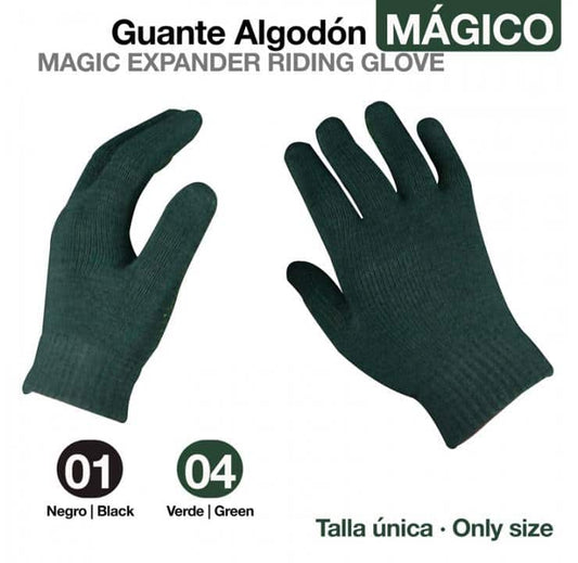 Guante Algodón Mágico Talla Única - Elástico Antideslizante 2 Colores - Tienda Hípica Online | D’Hispania ®