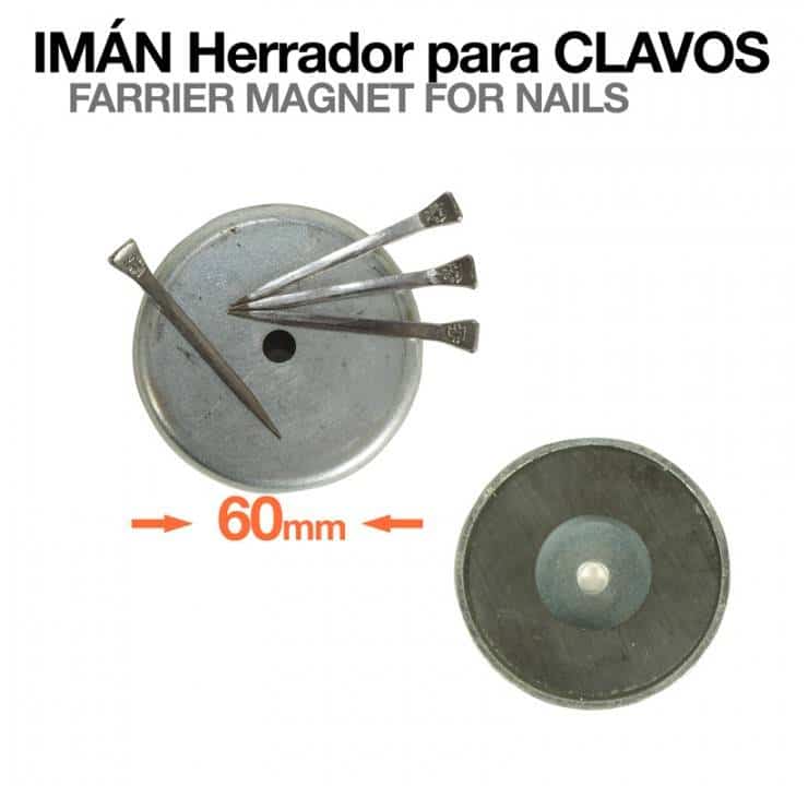 IMÁN HERRADOR PARA CLAVOS 60mm - Tienda Hípica Online | D’Hispania ®