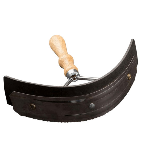 LIMPIASUDOR MEDIALUNA METAL CON DIENTES TH-5003 - Tienda Hípica Online | D’Hispania ®