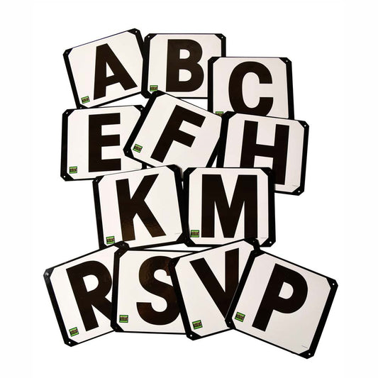 Letras Doma Clásica S66M - Set 12 Letras Acero 56x23cm Clavar - Tienda Hípica Online | D’Hispania ®