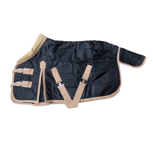 MANTA PONY ESTABLO NYLON 420D 200gr NEGRO - Tienda Hípica Online | D’Hispania ®