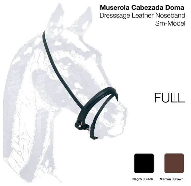 MUSEROLA CABEZADA DOMA SM MODEL - Tienda Hípica Online | D’Hispania ®