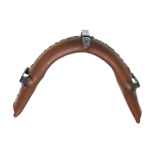 MUSEROLA VAQUERA 3 PASADORES FORRADA - Tienda Hípica Online | D’Hispania ®