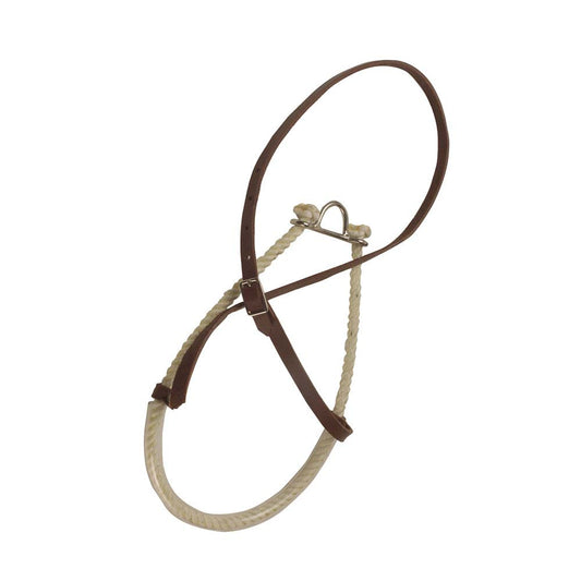 MUSEROLA WESTERN RAWHIDE DM00085 - Tienda Hípica Online | D’Hispania ®