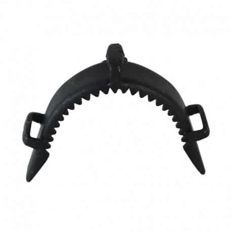 Muserola Fragua Inox. Pavonada con Pasadores Metalicos - Tienda Hípica Online | D’Hispania ®