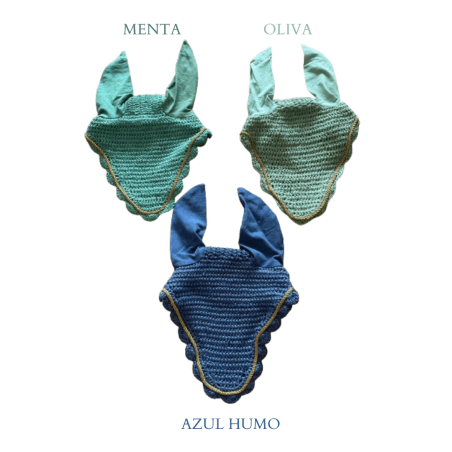 OREJERAS ALGODON iQuus TOP !! 22 COLORES !! - Tienda Hípica Online | D’Hispania ®