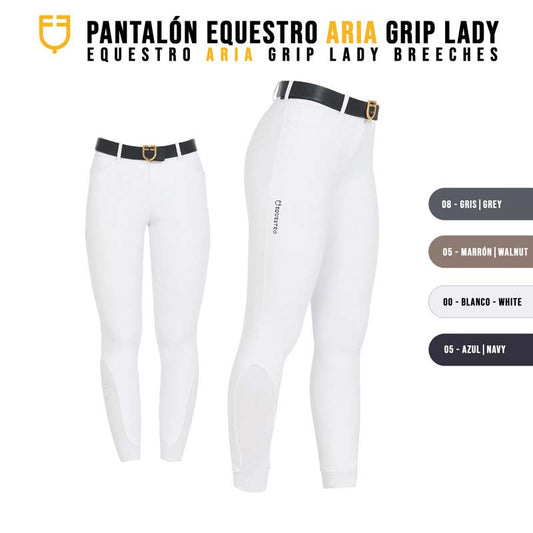 PANTALÓN EQUESTRO ARIA GRIP LADY ET06750 - Tienda Hípica Online | D’Hispania ®