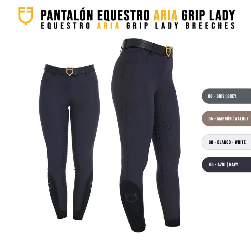 PANTALÓN EQUESTRO ARIA GRIP LADY ET06750 - Tienda Hípica Online | D’Hispania ®