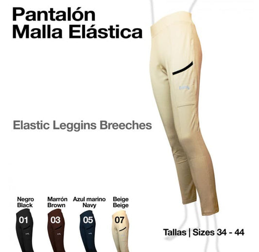 PANTALÓN MALLA ELÁSTICA 3001 - Tienda Hípica Online | D’Hispania ®