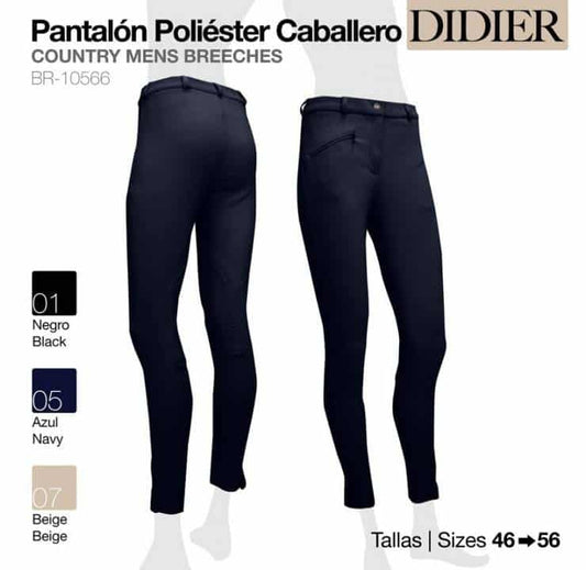 PANTALÓN POLIESTER CABALLERO DIDIER - Tienda Hípica Online | D’Hispania ®