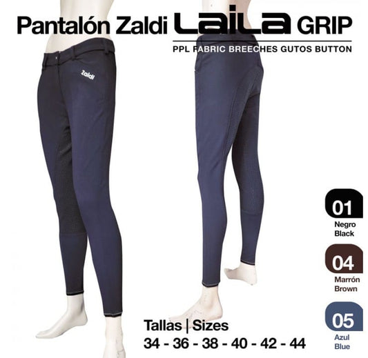 PANTALÓN ZALDI LAILA GRIP 3001-688 - Tienda Hípica Online | D’Hispania ®