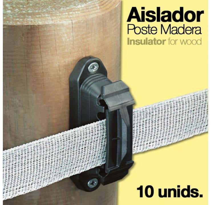 PASTOR: AISLADOR POSTE MADERA - Tienda Hípica Online | D’Hispania ®