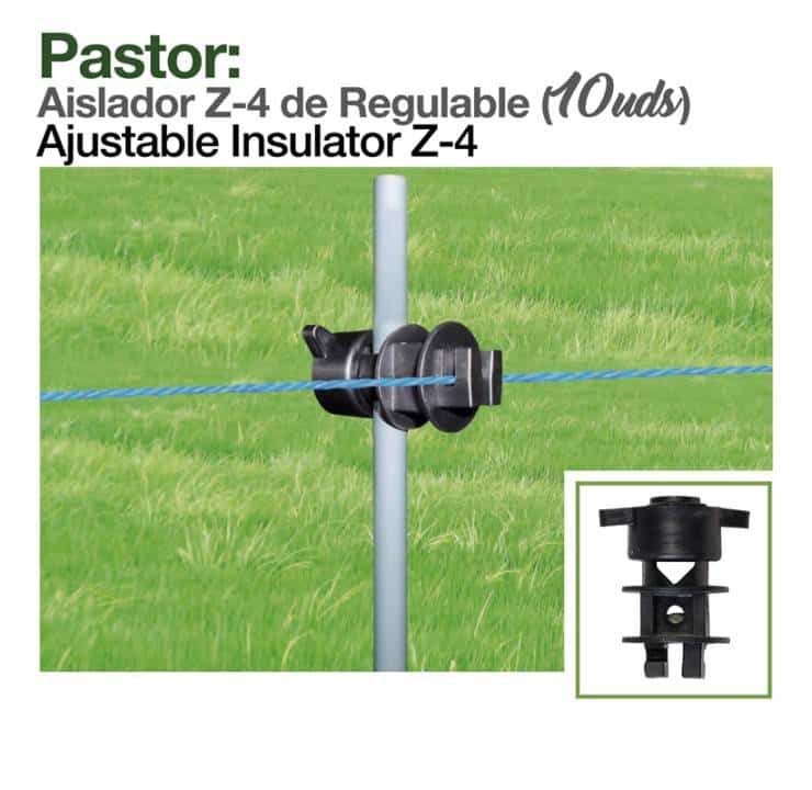 PASTOR: AISLADOR Z-4 REGULABLE 10uds - Tienda Hípica Online | D’Hispania ®
