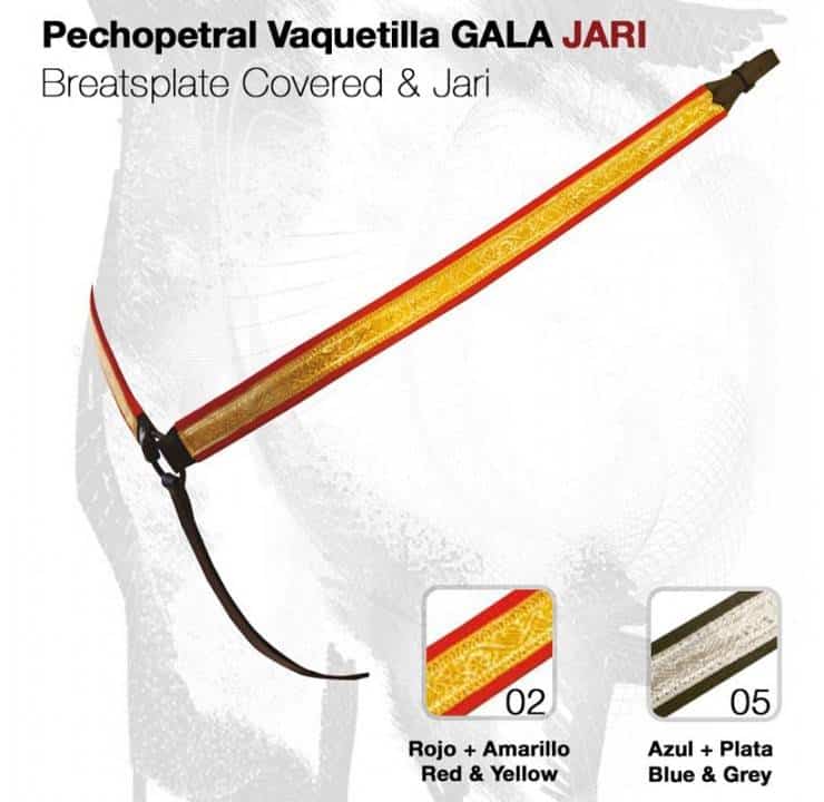PECHOPETRAL VAQUETILLA GALA JARI - Tienda Hípica Online | D’Hispania ®