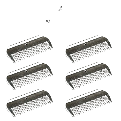 PEINE ALUMINIO GRANDE 24407 6uds - Tienda Hípica Online | D’Hispania ®